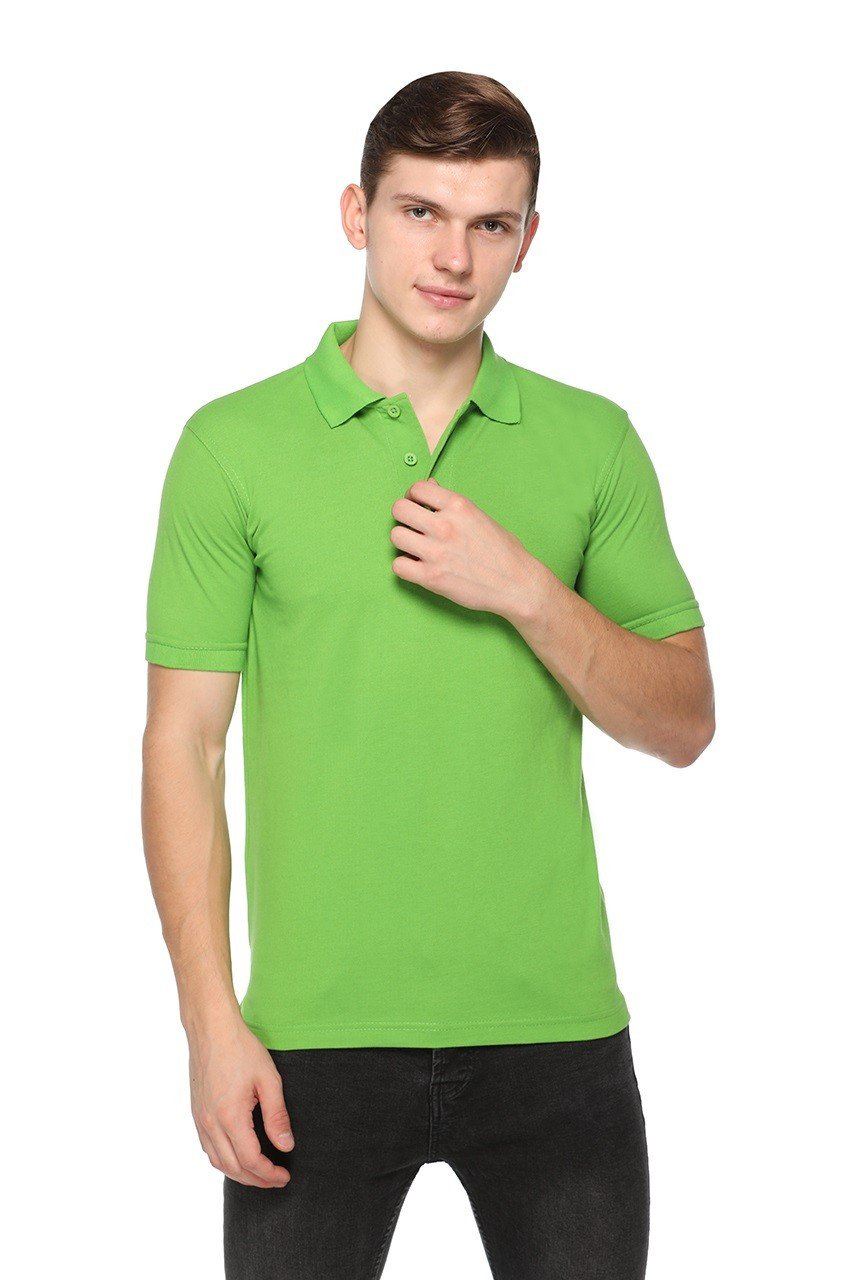 Pikmee Fast Tees Paret Green polo t shirt