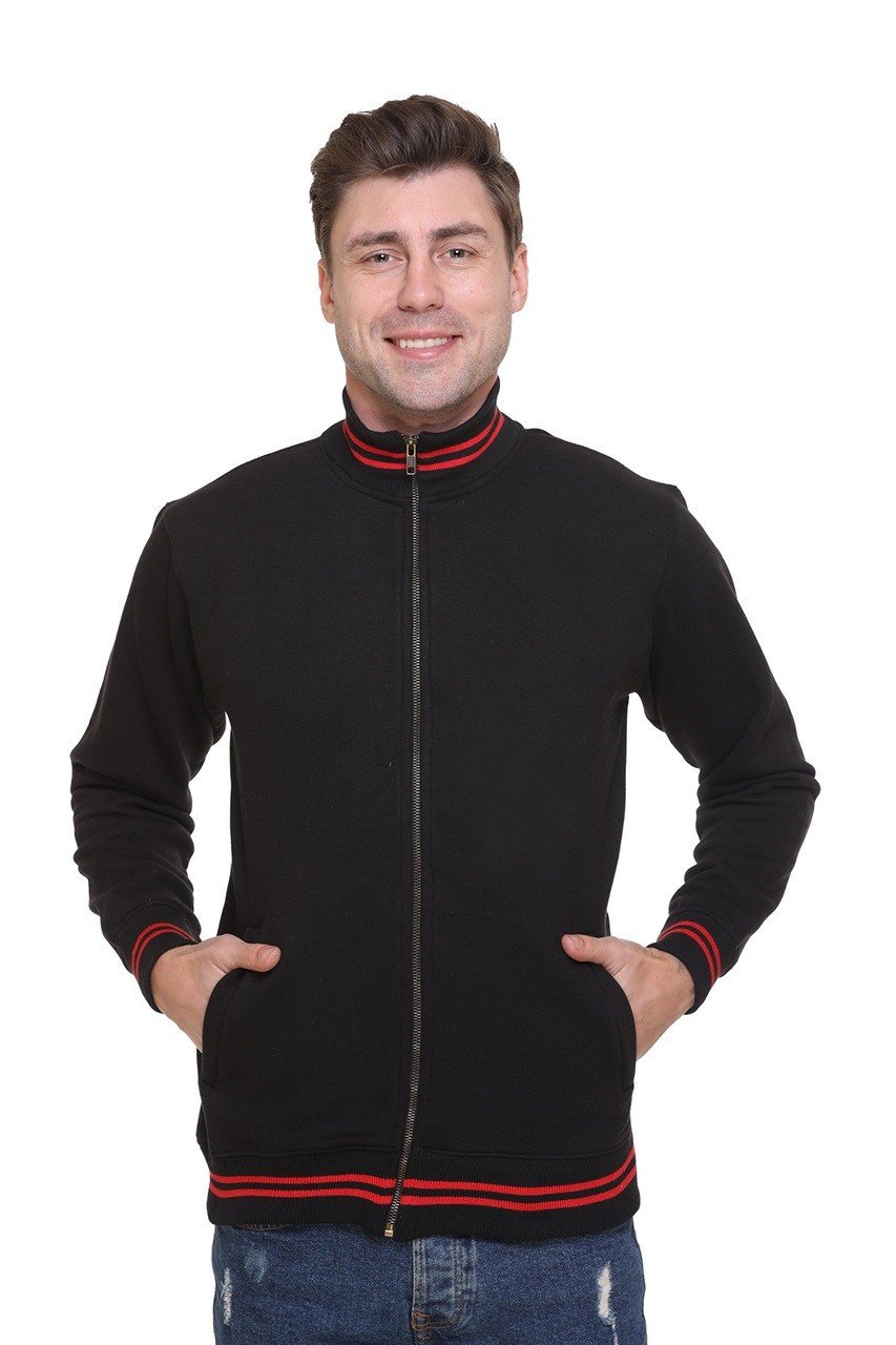 Pikmee Zero Degree Turtle Neck Black Sweatshirt