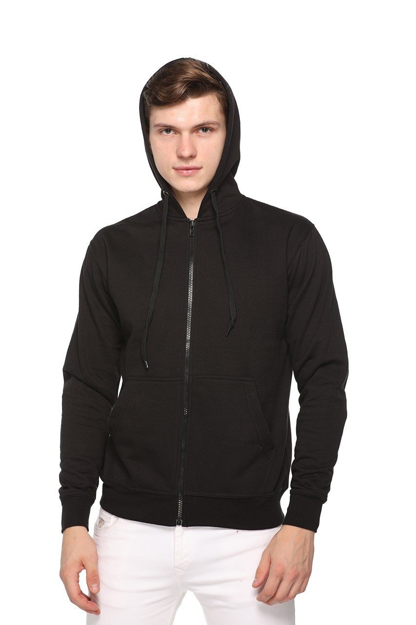 Pikmee Zero Degree Black Zipper Hoodie