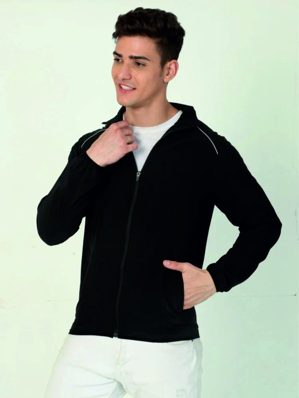 Sports Reflector Jacket - Black